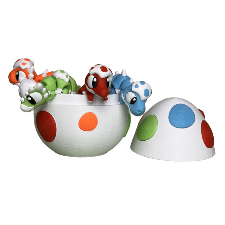 Set 4 Zigluti Grasuni Dinozauri + Ou de Dinozaur [5]