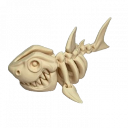Set 7 Jucării Flexibile Dinozauri Scheleti, Culoare Alb Os, Material PLA Premiu [5]