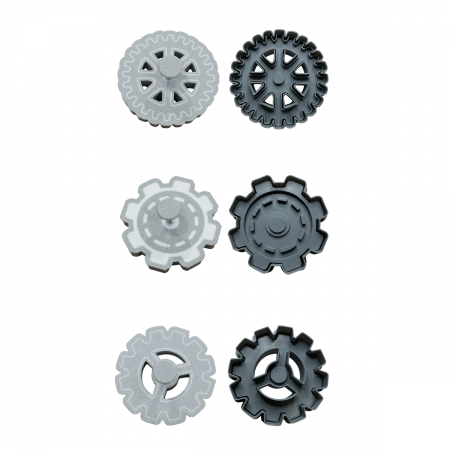 Set 3 CookieStamps - Roti Zimtate - Cookie Cutters Decorative pentru Aluat, Ștampile Biscuiți Artizanali - forme ideale pentru copii [1]