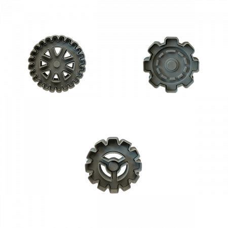 Set 3 CookieStamps - Roti Zimtate - Cookie Cutters Decorative pentru Aluat, Ștampile Biscuiți Artizanali - forme ideale pentru copii [6]
