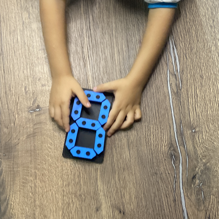 Set Educativ Cifre Montessori - 7 Piese pentru Învățarea Cifrelor | Cadou Interactiv [2]