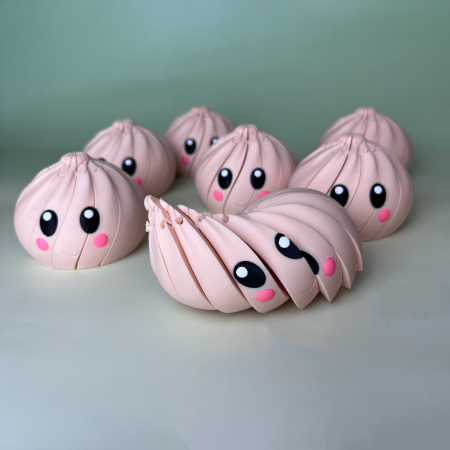 Squishy Dumpling Fidget – Jucărie Tactilă & Adorabilă [3]