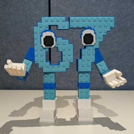 Statueta Six Seven - 67 , jucarie 3D, Plastic [1]