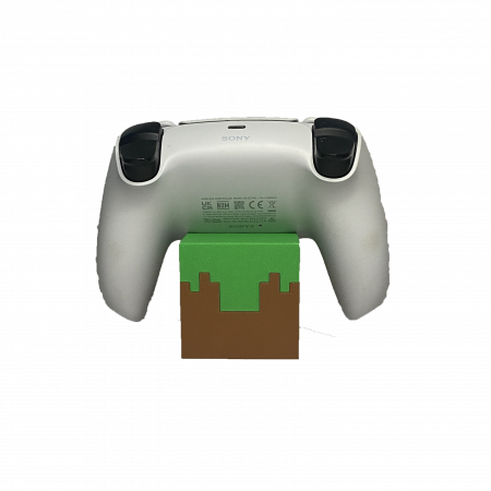 Suport Controller Minecraft - Stand Gaming PS5 | Design 3D Minimalist | Cadou pentru Gameri Pasionați (Printat 3D, Compatibil DualShock) [2]