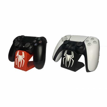 Suport Controller Spiderman - Stand Gaming PS5/PS4/Xbox | Design 3D Minimalist | Cadou pentru Gameri Pasionați (Printat 3D, Compatibil DualShock) [1]