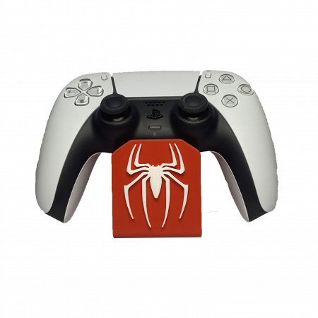 Suport Controller Spiderman - Stand Gaming PS5/PS4/Xbox | Design 3D Minimalist | Cadou pentru Gameri Pasionați (Printat 3D, Compatibil DualShock) [3]