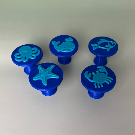 Tavă Senzorială Lumea Sirenelor - Set cu 12 Accesorii Tematice [3]