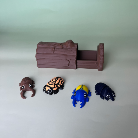 Trunchiul Gonghițelor - Set cu 4 Zigluți de Colecție