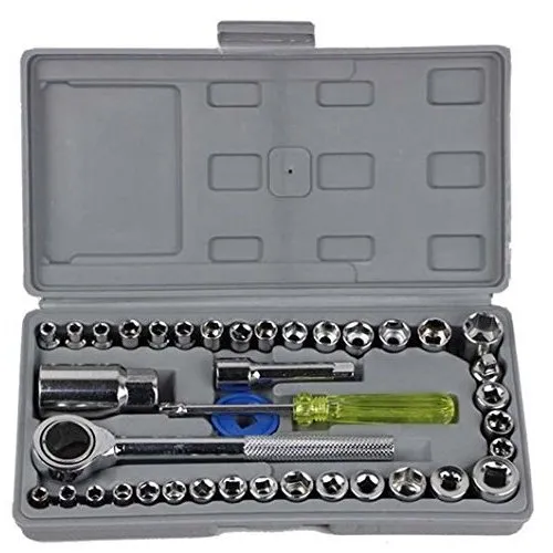 *CADOU INCLUS* 8.5cp Drujba benzina + Trusa 40PCS tubulare + 2 lanturi + x2 bujii + accesorii + manusi protectie + pila lant, CAMPION Profesional [4]