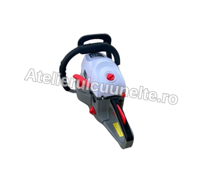 *BLACK-FRIDAY - DRUJBE* 8.5cp Drujba benzina + 2 lanturi + 1 ulei amestec 125Ml + x2 bujii + palnie + accesorii + manusi protectie, CAMPION [3]