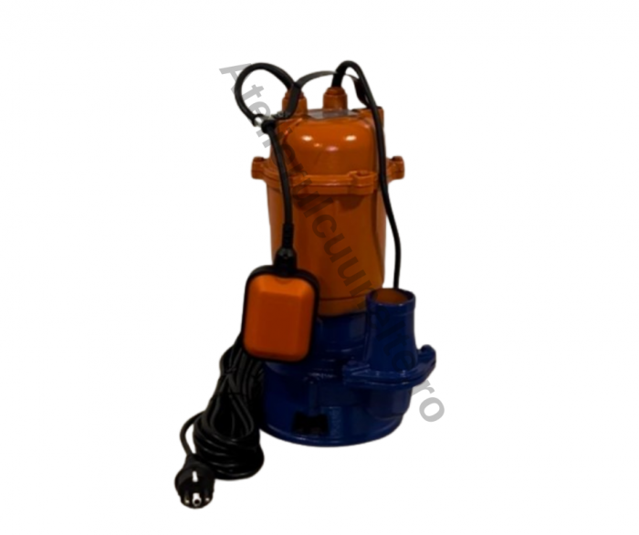 3.5KW POMPA APA MURDARA (HAZNA) CU TOCATOR, CUTIT SI PLUTITOR CAMPION DIN FONTA [2]