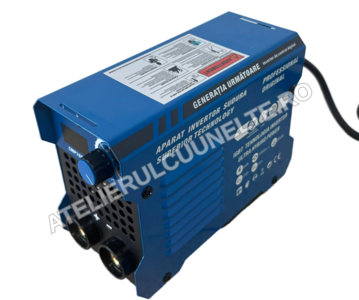 515AH INVERTOR CAMPION  APARAT DE SUDURA PROFFESIONAL 1.5 - 5 mm 220W + ACCESORII [3]