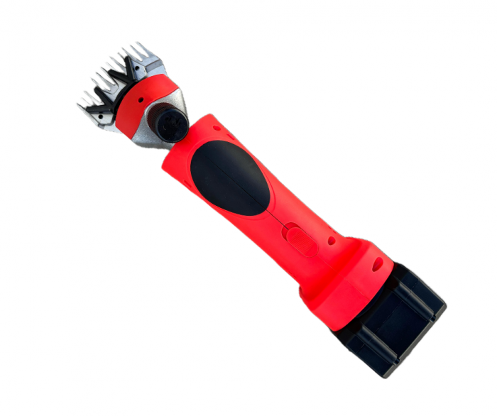 1000W Masina de tuns oi pe acumulator CAMPION 48V, 2 acumulatori, accesorii incluse, CAINI SAU ANIMALE MARI [3]