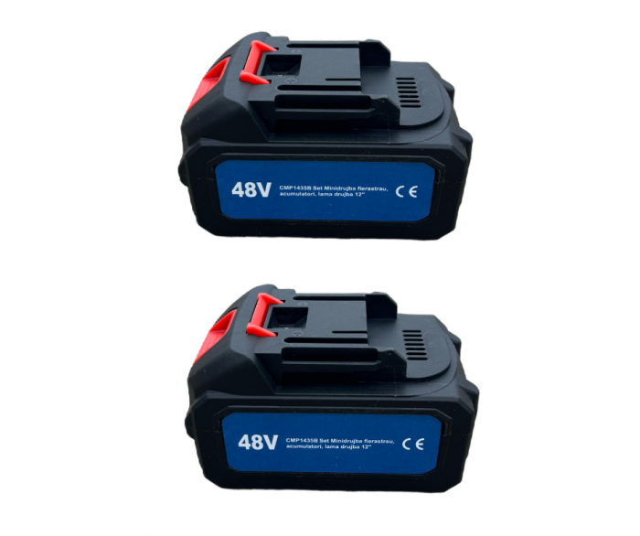 48V 2400W 8AMPERI LAMA 35 CM Drujba cu 2 Acumulatori CAMPION PROFESIONAL , PREMIUM + VALIZA [4]