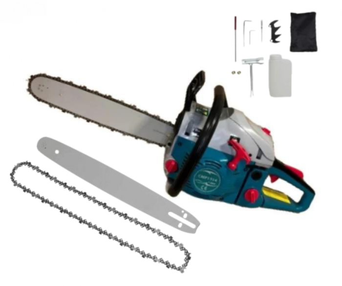 8.5 CP 2 LAME 2 LANTURI Drujba pe Benzina Motofierastrau Campion , 52 CMC Campion 40 CM [1]