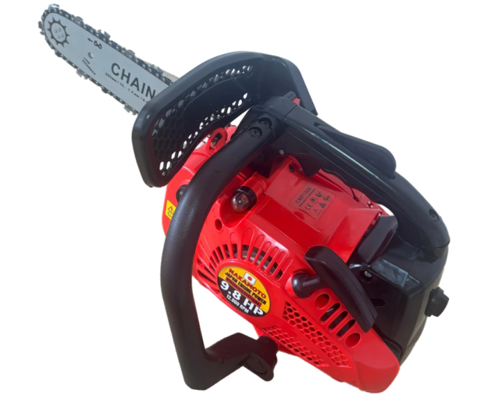 9.8CP Drujba pe benzina de mana pentru constructii NAKAMOTO MOTOFIERASTRAU 25cm, Easy Start [3]
