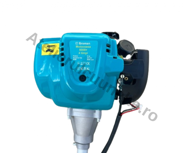 9CP Motocoasa Broman, motor 4 TIMPI , 9000 rpm, 8000w, easy start + accesorii incluse + ADAPTOR PRASITOARE [5]