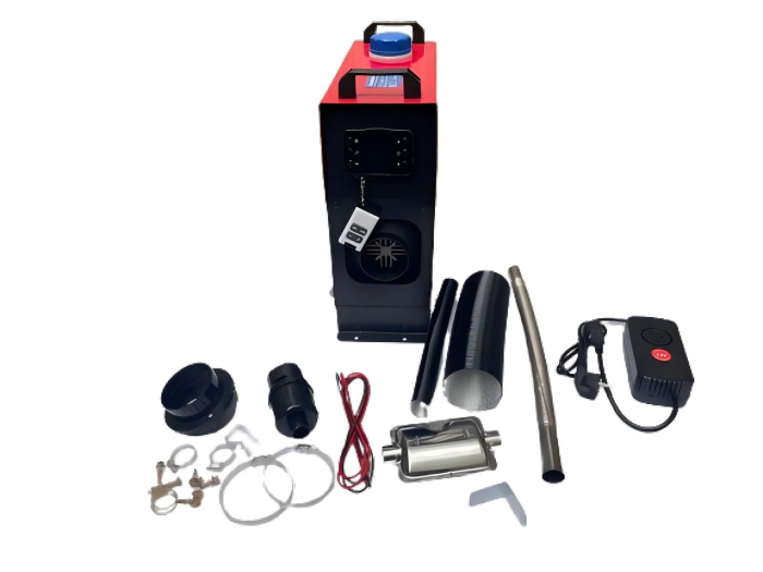 ALIMENTARE 220V 12KW Aeroterma pe motorina cu telecomanda SLIM ,evacuare termostat,portabila 12V Incalzitor - Copie [2]