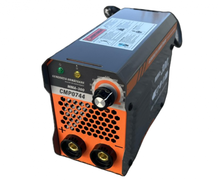 Aparat de sudura MMA300 CAMPION + MASCA AUTOMATA 10-300A, Electrozi 1.6 - 5 mm, Protectie termica [3]