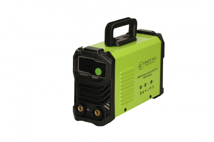 Aparat sudura tip Invertor 495Ah MMA CRAFT-TEC afisaj electronic CABLURI SI MASCA [6]