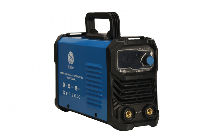 Aparat sudura tip Invertor 520Ah MMA LIDER afisaj electronic CABLURI SI MASCA [2]
