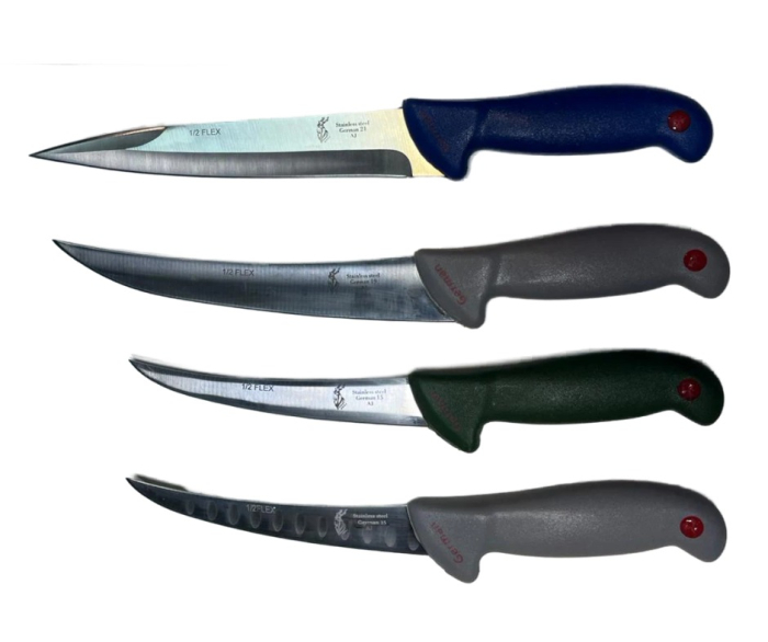 *CALITATE GERMANA* Set Complet de Cuțite pentru Macelarie Profesionale   - 4 PIESE [2]
