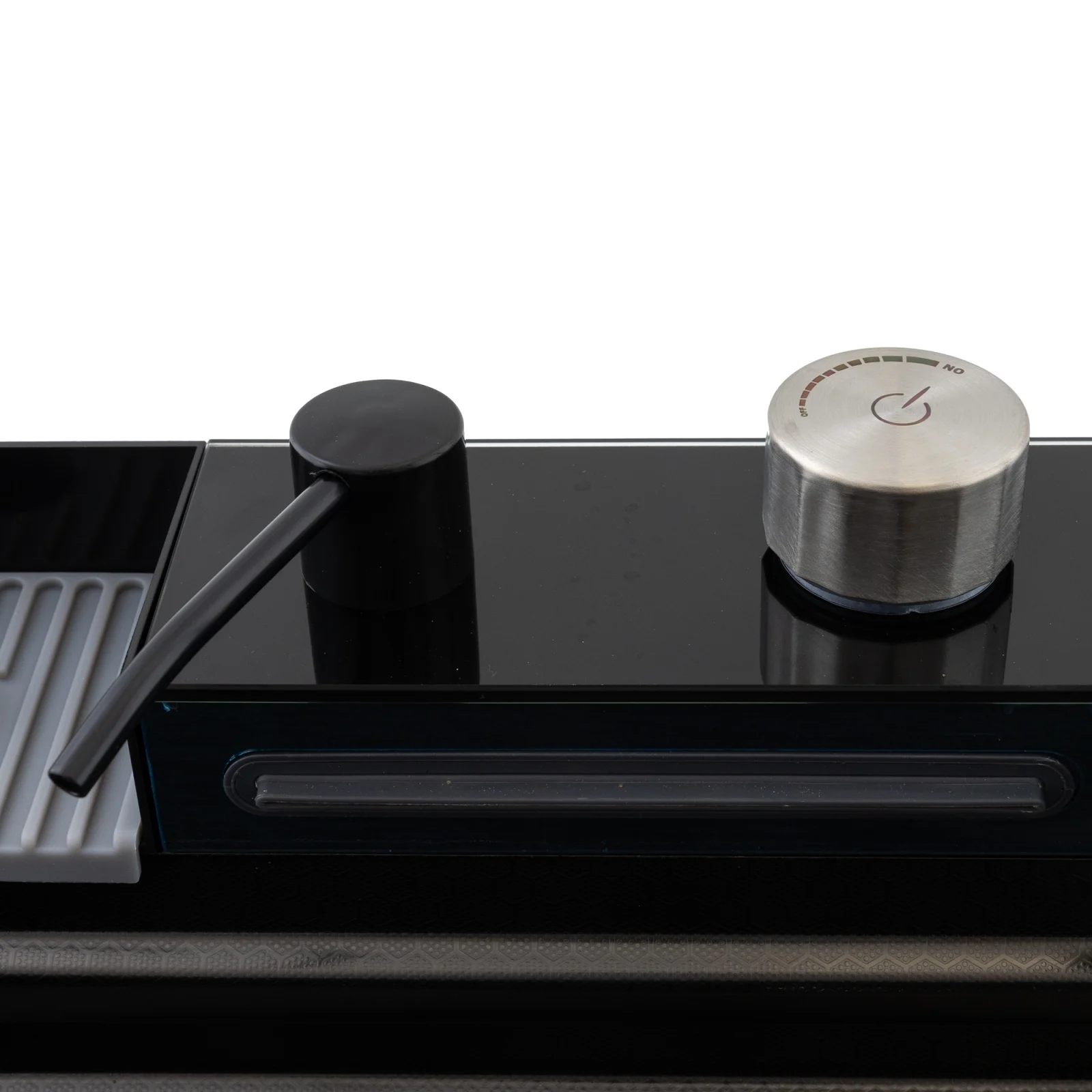 Chiuveta multifunctionala din inox nano black, honeycomb, seria Decor MIXXUS MH7546-SET-06 [8]