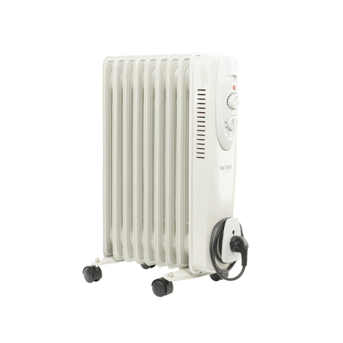 Calorifer electric cu ulei BOH-29 BÖHM, 8 elementi , 3 trepte de putere 800/1200/2000 W, termostat [4]