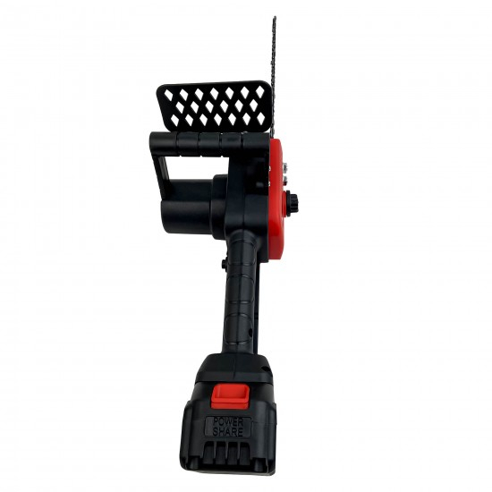 LAMA 35 CM DRUJBA CU 2 ACUMULATORI GOSPODAR, 2 LANTURI, 48V, SISTEM UNGERE LANT [4]