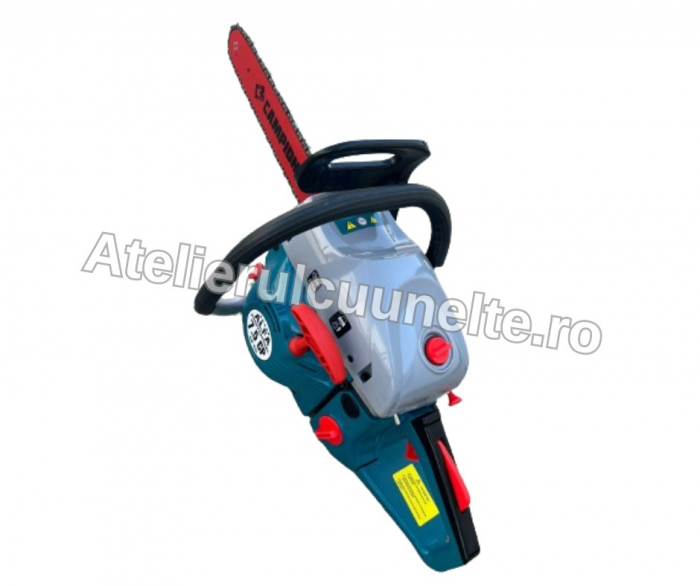7.5CP ALFA 5 STELE 2 LAME 2 LANTURI Drujba pe Benzina Motofierastrau 52 CMC bu CAMPION [3]