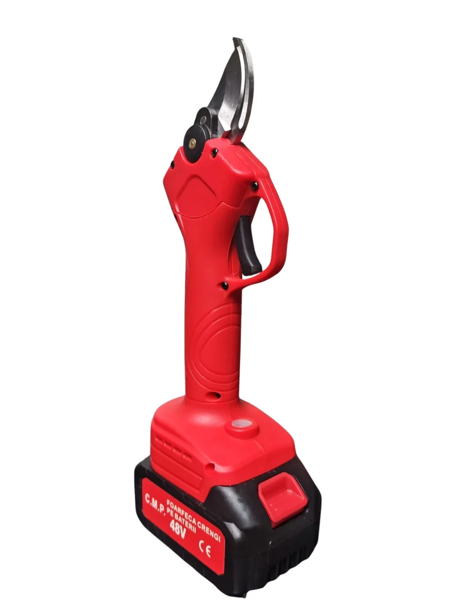 Foarfeca electrica cu 2 acumulatori 48V x 10 AH, pentru gradina, diametru taiere 27mm, Valiza, profesional ORIGINAL CAMPION  CMP1811 [4]