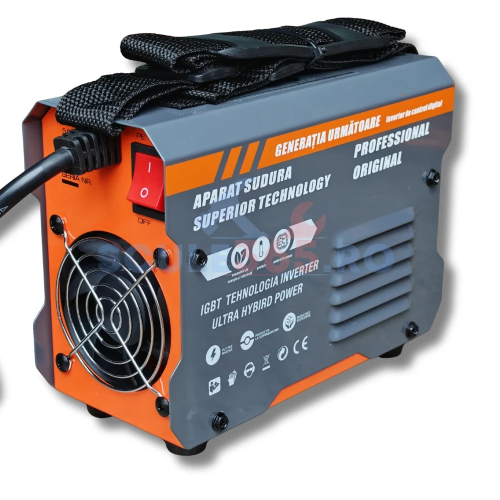 Invertor Aparat de sudura MMA300 CAMPION , 10-300A, Electrozi 1.6 - 5 mm, Protectie termica, Complet accesorizat, 220V [3]