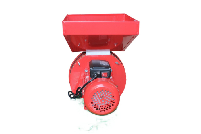 Moara Electrica 4500w Rosie pentru Uruiala CMP1335R, 4.5KW, 300kg/ora, Motor Electric 100% Cupru, 20 Ciocanele, 4 Site Interschimbabile, Cuva Metalica Extra Mare, Butuc Direct pe Ax, Protectie Suprasa [2]