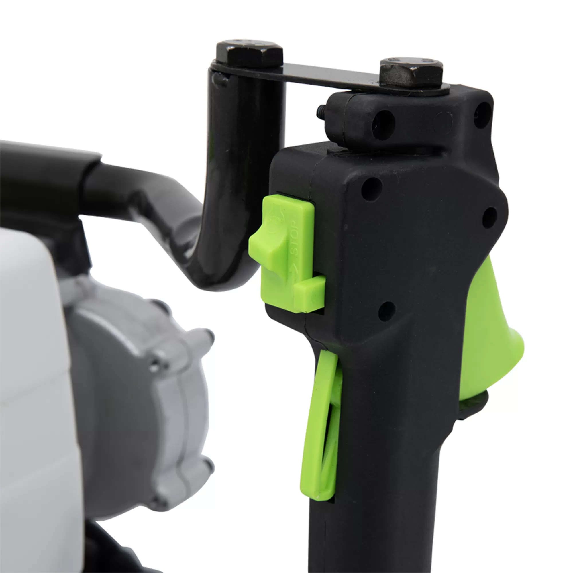Motoburghiu 6 CP pe benzina pentru pamant cu 3 burghie de 250mm, 200mm si 100mm incluse  CAMPION Verde [4]