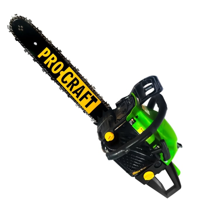 *PACHET*Drujba pe benzina + 2 Lanturi + 2 Buji  PROCRAFT GS-450, 2 T 52 cc , 8000 rpm Profesional [2]