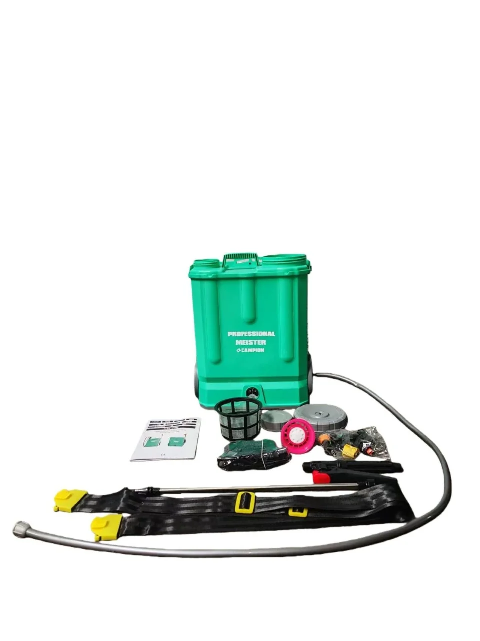 Pompa de Stropit Electrica pe Baterie cu Acumulator CMP1760, 16L, 12V, Presiune 2-4 Bar, Autonomie pana la 4 Ore, Lance Telescopica Inox, Duze Multiple, Incarcator Inclus, Sistem Purtare Ergonomic [2]