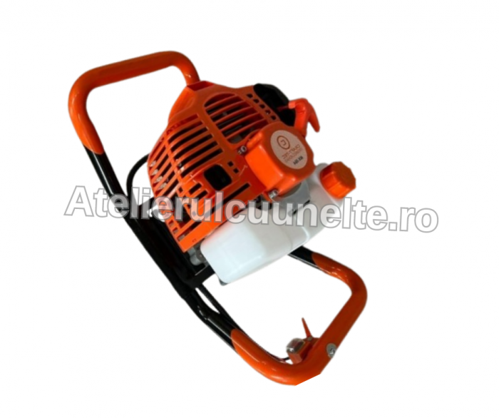 *SUPER PACHET* Motoburghiu + BURGHIU 200MM Craft-tec profesional pentru pamant Motofreza profesionala [2]