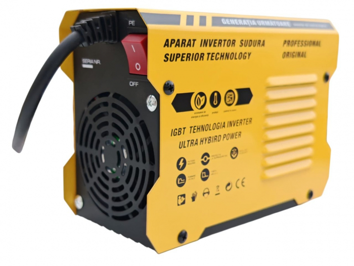 CAMPION 515AH INVERTOR APARAT DE SUDURA PROFFESIONAL 1.5 - 5 mm 220W + ACCESORII [4]