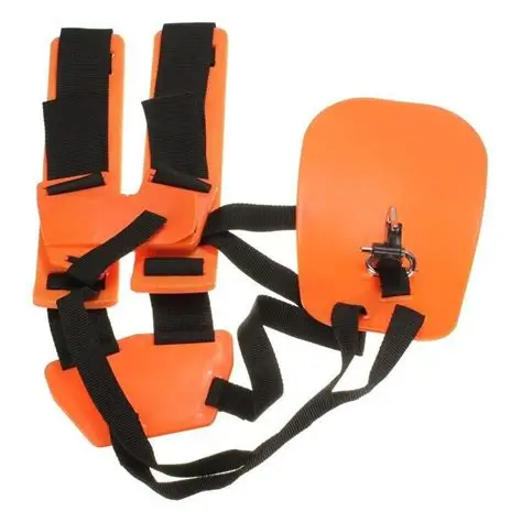 Accesorii si Consumabile - Ham pentru motocoasa/trimmer, Micul Fermier, textil, portocaliu si negru