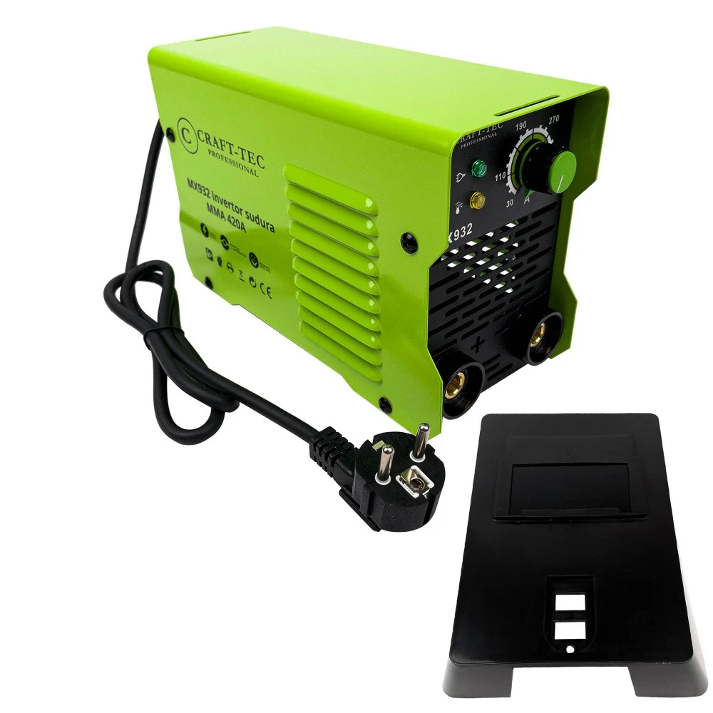 *1+1 GRATIS* Aparat de Sudura CRAFT-TEC MMA Invertor 420A Electronic Masca [3]