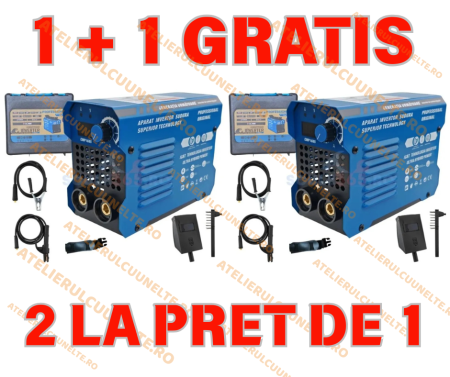 Aparate Sudură și Invertoare - *1+1 GRATIS*Aparat sudura tip invertor, Campion CMP1695, MMA-515A, Invertor diametru electrod 1.5 - 6 mm
