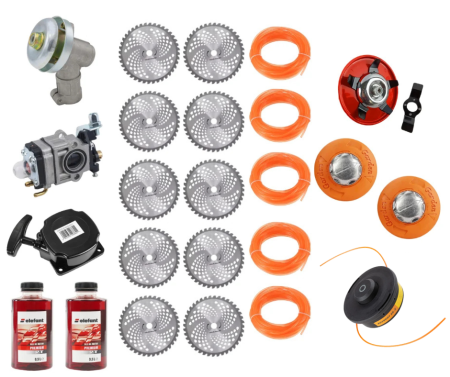 Accesorii si Consumabile - *OFERTA SOC* PACHET REVIZIE COMPLET MOTOCOASA + ACCESORII TAIERE 24 PIESE INCLUSE