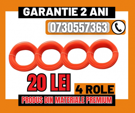Toate Produsele - 4x Rola fir/monofilament pentru Motocositoare
