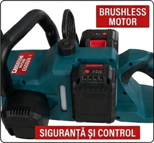 * CADOU IN CUTIE * Drujba cu 2 acumulatori 48V/10AH , CAMPION CMP 1855 , fierastrau electric [2]