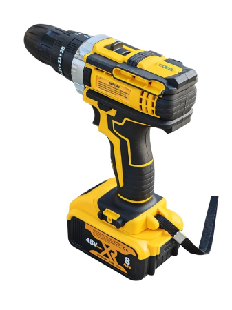 48V / 8 AH BORMASINA CAMPION CU 2 ACUMULATORI, INCARCATOR SI ACCESORII + CADOU IN CUTIE [3]