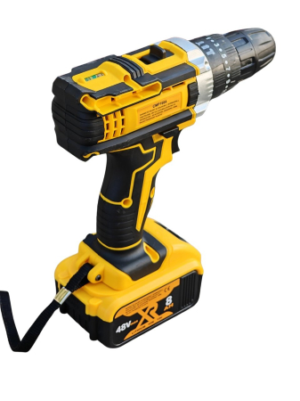 48V / 8 AH BORMASINA CAMPION CU 2 ACUMULATORI, INCARCATOR SI ACCESORII + CADOU IN CUTIE [1]