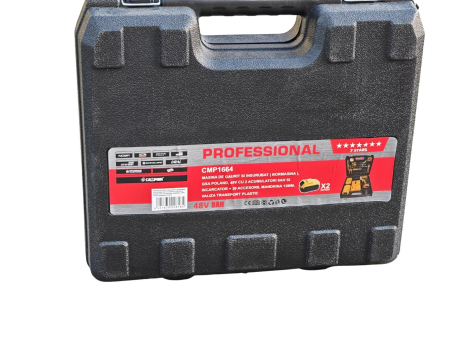 48V / 8 AH BORMASINA CAMPION CU 2 ACUMULATORI, INCARCATOR SI ACCESORII + CADOU IN CUTIE [4]