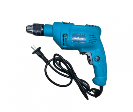 Bormasina cu percutie, mandrina stabila cu cheie CAMPION Professional + CADOU AUTOFILETANTA in valiza transport cu 32 accesorii [2]