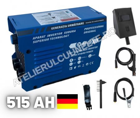 Toate Produsele - 515AH INVERTOR CAMPION  APARAT DE SUDURA PROFFESIONAL 1.5 - 5 mm 220W + ACCESORII