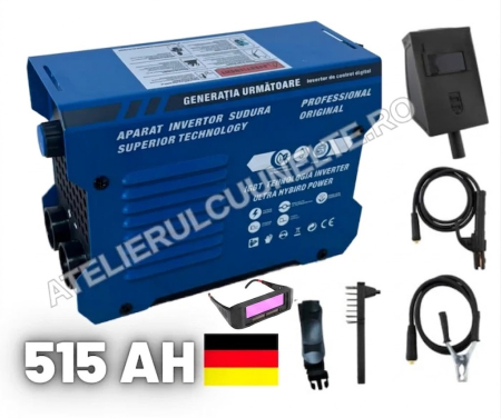 Toate Produsele - 515AH INVERTOR CAMPION  APARAT DE SUDURA PROFFESIONAL 1.5 - 5 mm 220W + ACCESORII CADOU OCHELARI AUTOMATI DE SUDURA